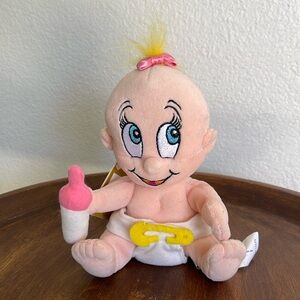 Vintage ROGER RABBIT Disney Plush BABY HERMAN Toy 6"